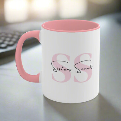 mug, 11 oz mug, coffee mug, healthcare worker gifts, pink mug