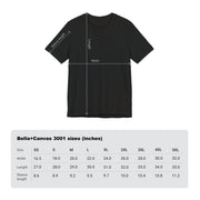 Nurse Lives Matter T-shirt size chart