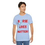 Nurse Lives Matter T-shirt- red