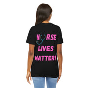 Nurse Lives Matter T-shirt- pink