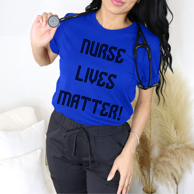 Nurse lives matter shirt, royal