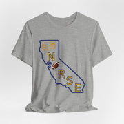 Calfornia Nurse Football T-shirt - VanessaRae