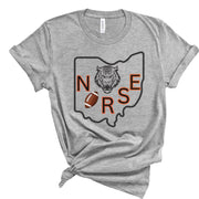 Cincinnati Ohio Nurse Football Tshirt - VanessaRae