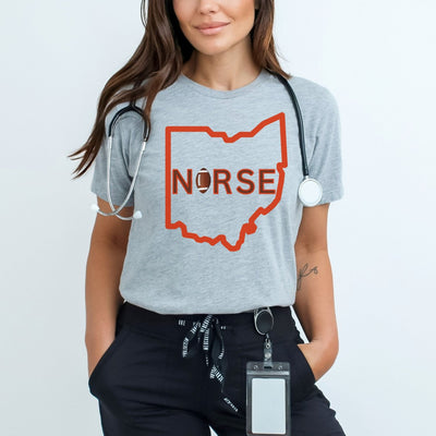 Cleveland Nurse football Tshirt - VanessaRae