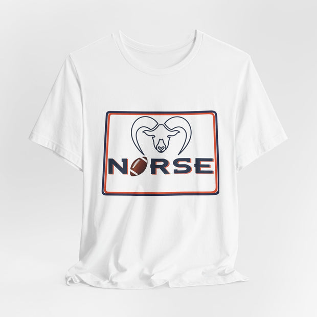 Colorado Nurse Football T-shirt - VanessaRae