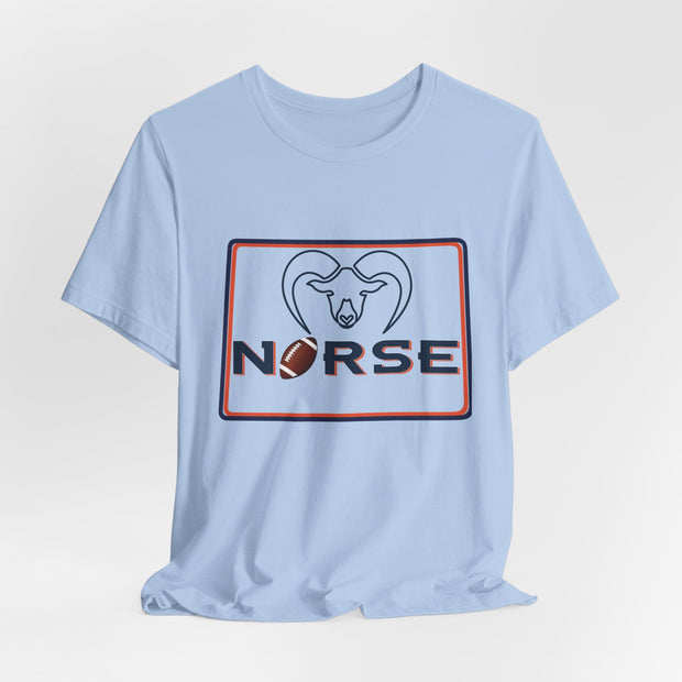 Colorado Nurse Football T-shirt - VanessaRae