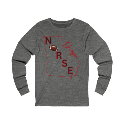 Georgia football nurse long sleeve - VanessaRae