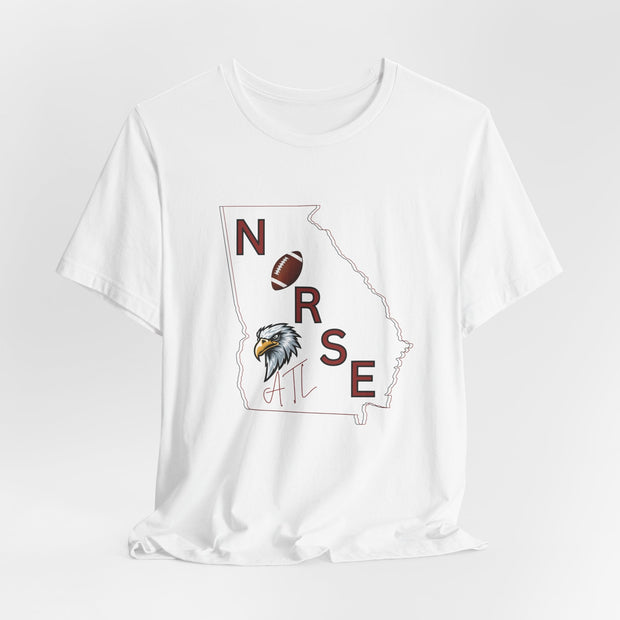 Georgia Nurse Football Tshirt - VanessaRae