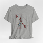 Georgia Nurse Football Tshirt - VanessaRae