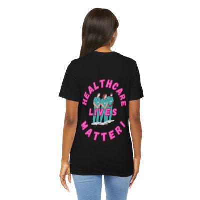 Healthcare Lives Matter T-shirt- pink