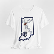 Indiana Nurse Football T-shirt - VanessaRae