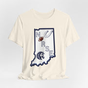 Indiana Nurse Football T-shirt - VanessaRae