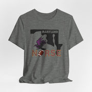 Maryland Nurse Football T-shirt - VanessaRae