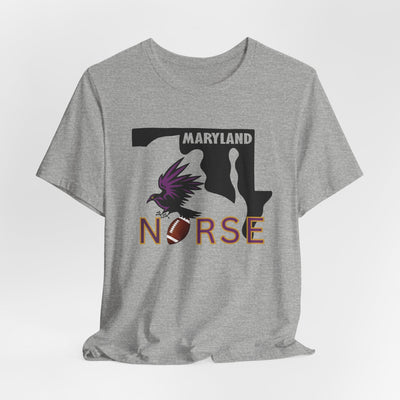 Maryland Nurse Football T-shirt - VanessaRae