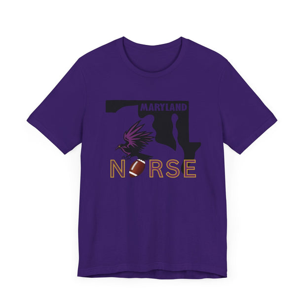 Maryland Nurse Football T-shirt - VanessaRae