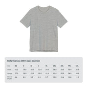 Nevada Nurse Football T-shirt - size chart VanessaRae