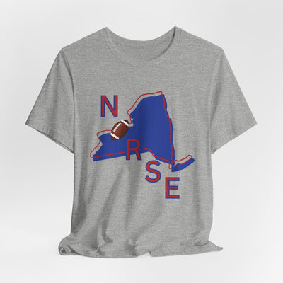 New York Nurse Football T-shirt - VanessaRae