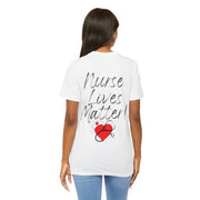 Nurse lives matter shirt, white