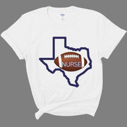 Texas Nurse Football Tshirt - VanessaRae