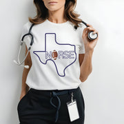 Texas Nurse Football Tshirt - VanessaRae