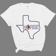 Texas Nurse Football Tshirt - VanessaRae